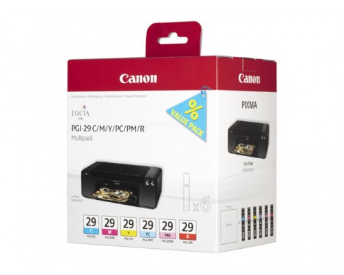 CANON PGI-29 CMY/PC/PM/R inktcartridge kleur standard capacity multipack