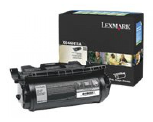 LEXMARK X644e, X646dte tonercartridge zwart high capacity 21.000 pagina s 1-pack return program