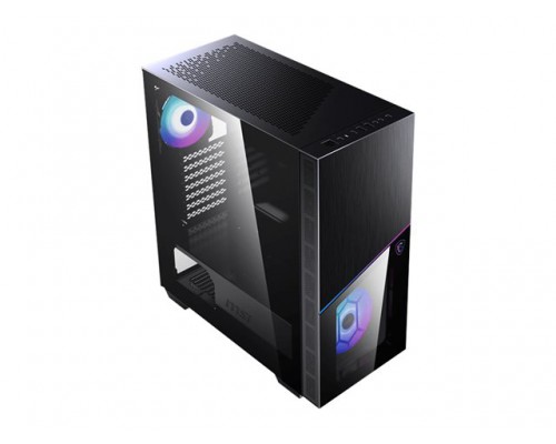 MSI MPG SEKIRA 100R Mid tower 2xUSB 3.0 1xType C 4x120mm ARGB Fan Tempered Glass Window