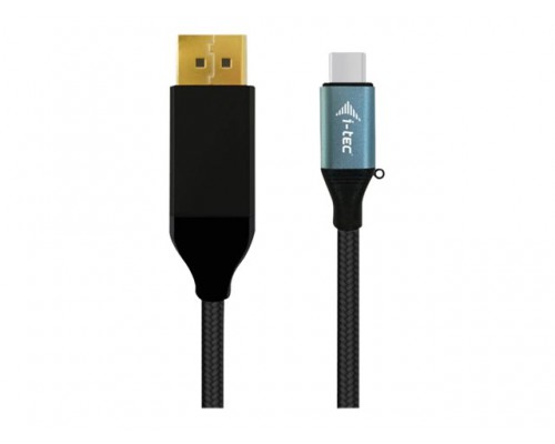 I-TEC USB C DisplayPort Cable Adapter 4K 60 Hz 150cm kompatible with Thunderbolt 3