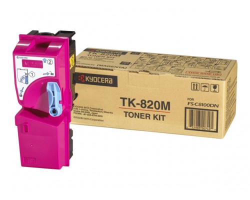 KYOCERA TK-820 tonercartridge magenta standard capacity 7.000 paginas 1-pack