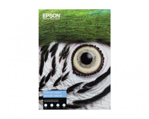 EPSON Fine Art Cotton Smooth Natural A3+ 25 Sheets