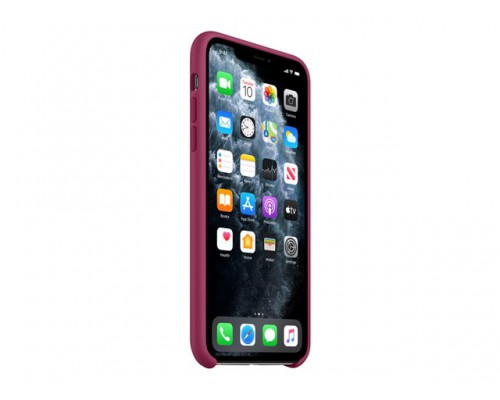 APPLE iPhone 11 Pro Max Silicone Case - Pomegranate