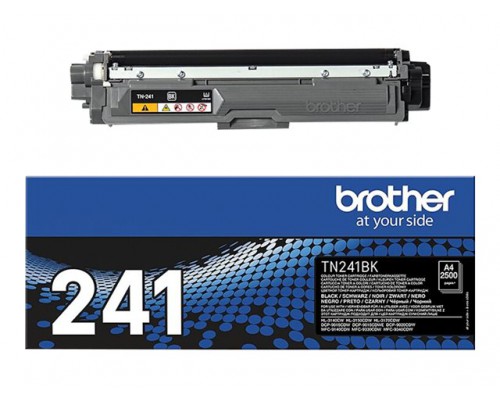 BROTHER TN241BK HL-3140CW/3150CDW/3170CDW tonercartridge zwart standard capacity 2.500 paginas 1-pack