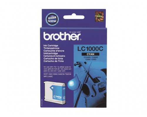 BROTHER Cyan ink LC1000 Blister