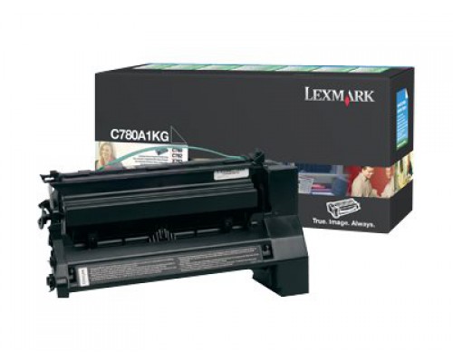 LEXMARK C782, X782e tonercartridge zwart low capacity 6.000 pagina s 1-pack return program