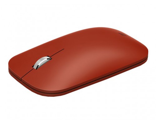 MS Surface Mobile Mouse Comm SC Bluetooth DA/FI/NO/SV Hdwr Commercial Poppy Red