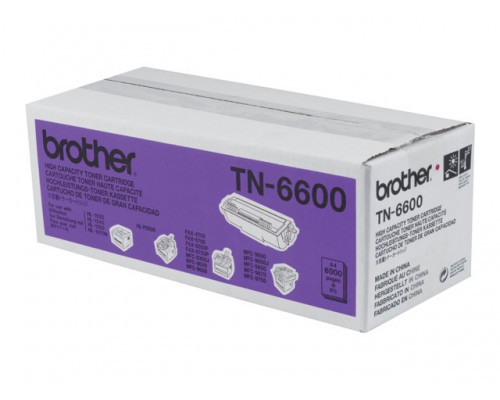 BROTHER TN-6600 tonercartridge zwart high capacity 6.000 paginas 1-pack