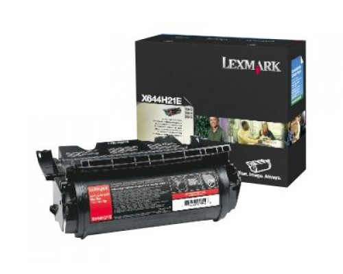 LEXMARK X644e, X646dte tonercartridge zwart high yield 21.000 pagina s 1-pack