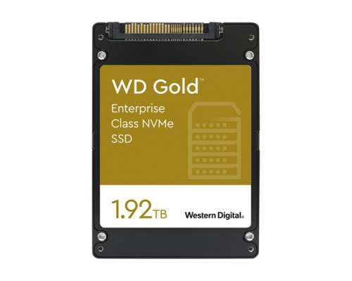 WD Gold Enterprise Class NVMe SSD 1.92TB 2.5inch U.2 PCIe Gen 3.1