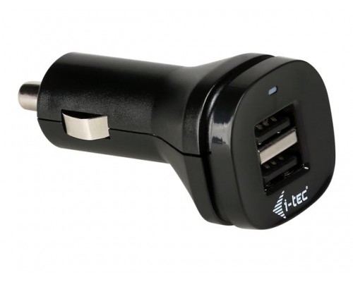 I-TEC Dual USB Car Charger 2x USB 2.1A ready for Apple iPad 1/2/3/4 iPad mini und iPhone 4S/5