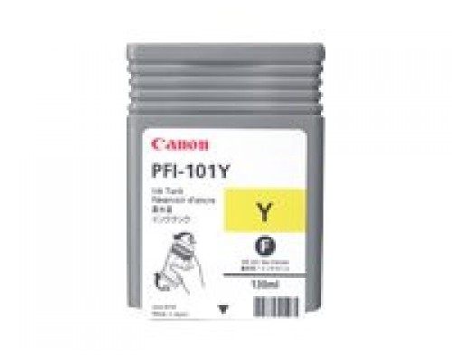 CANON PFI-101Y inktcartridge geel standard capacity 130ml 1-pack