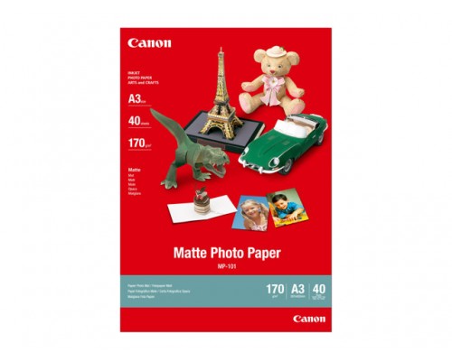 CANON MP-101 matte photo paper 170g/m2 A3 40 sheets 1-pack