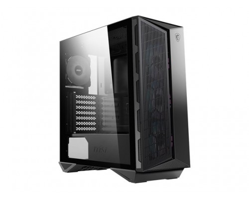 MSI MPG GUNGNIR 110M case 2xUSB 3.0 1xType C 3x120mm Auto RGB Fan 1x120mm Black Fan Tempered Glass ATX