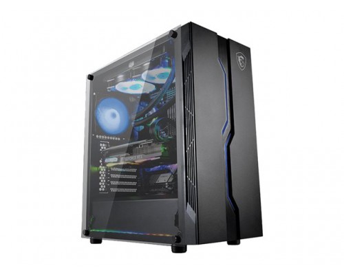 MSI MAG VAMPIRIC 010M case 1xUSB 3.0 2xUSB 2.0 1xRGB fan Tempered Glass ATX