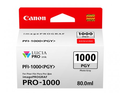 CANON PFI-1000 foto grijze inkttank