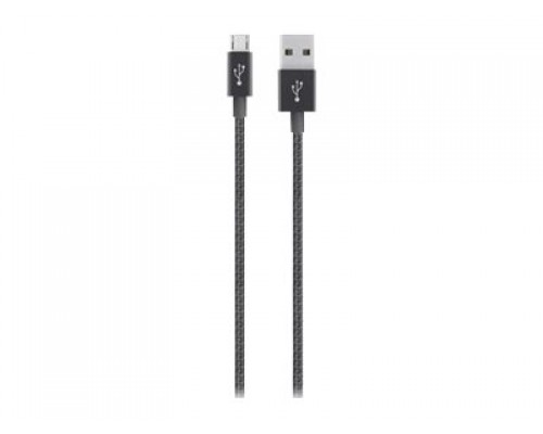 BELKIN Premium MIXIT Metallic Micro-USB to USB Cable - Black