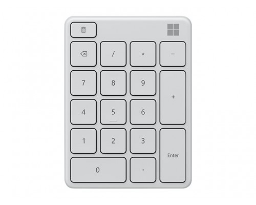 MS Number Pad XZ/NL/FR/DE Glacier