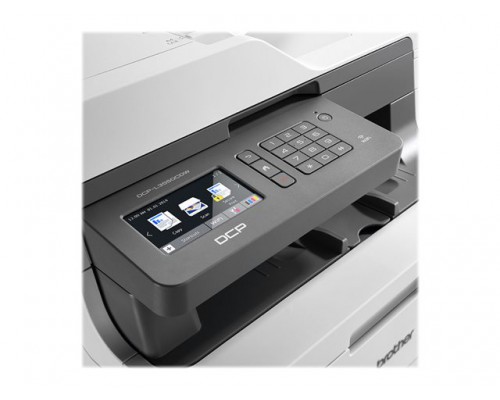 BROTHER DCP-L3550CDW Multifunction 3 in 1 color LED with Duplex Ethernet and Wi-Fi Network 18ppm in Black and Color
