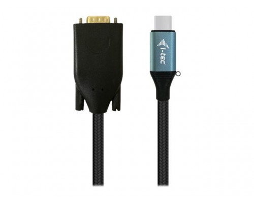 I-TEC USB C VGA Cable Adapter 1080p 60 Hz 150cm kompatible with Thunderbolt 3
