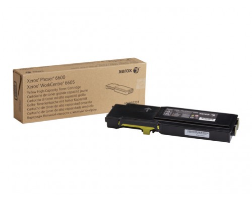 XEROX 6600/6605 toner geel high capacity 6.000 pagina s 1-pack