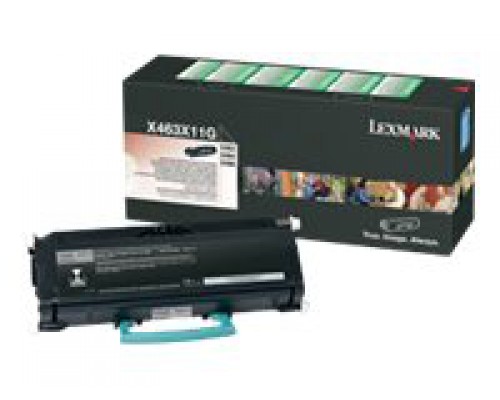 LEXMARK X463, X464, X466 tonercartridge zwart high capacity 15.000 pagina s 1-pack return program