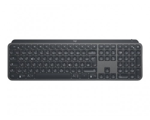 LOGITECH MX Keys Advanced Wireless Illuminated Keyboard - 2.4GHZ/BT - GRAPHITE (DE)