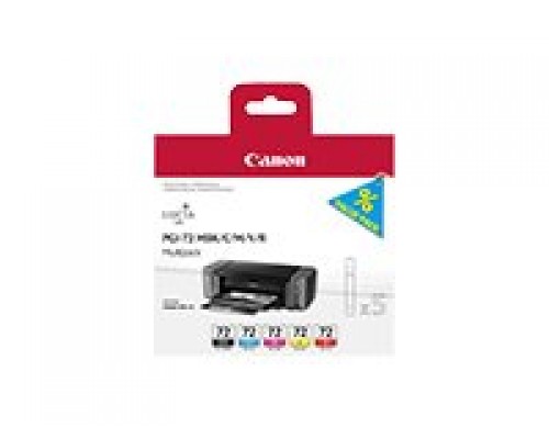 CANON PGI-72 MBK/C/M/Y/R inktcartridge zwart en kleur standard capacity multipack