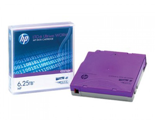 HPE LTO6 Ultrium 6,25 TB MP WORM Data Cartridge
