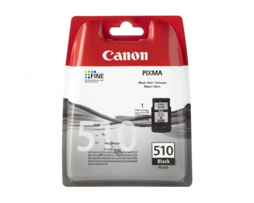 CANON PG-510 inktcartridge zwart standard capacity 1-pack blister zonder alarm