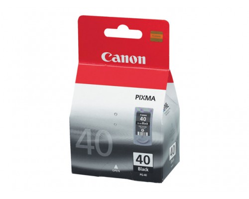 CANON PG-40 inktcartridge zwart standard capacity 1-pack blister met alarm