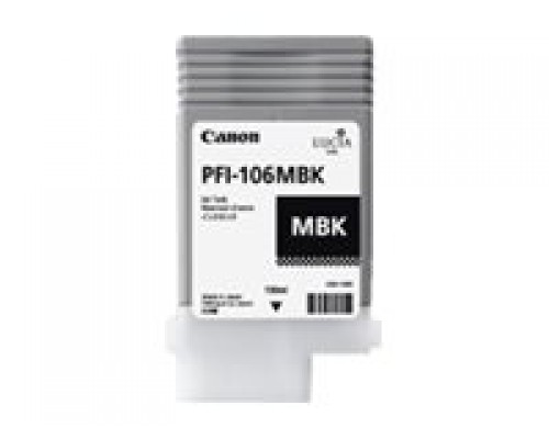 CANON PFI-106MBK inktcartridge matzwart standard capacity 130 ml 1-pack