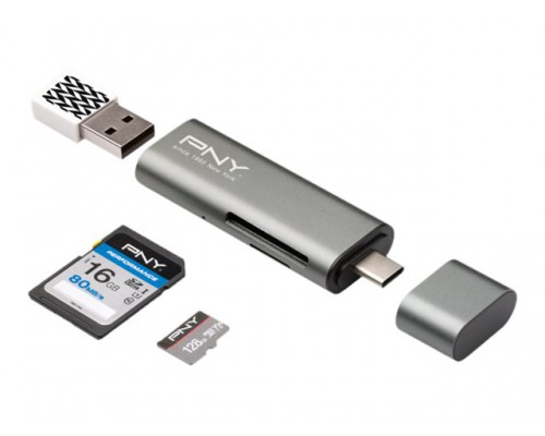 PNY USB C Cardreader USB A ADAPTER
