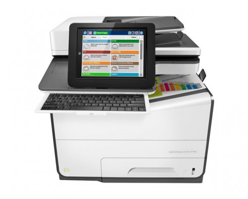 HP PageWide Enterprise ColorFlow MFP586z A4 color USB print copy scan fax Inkjet 75ppm