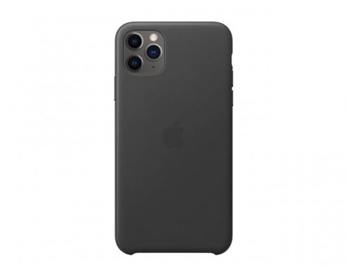 APPLE iPhone 11 Pro Max Leather Case - Black