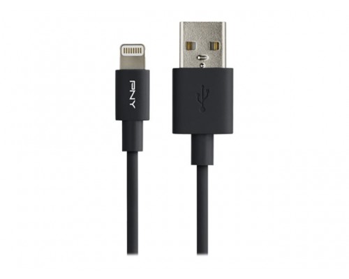 PNY Lightning to USB Charge & Sync Cable 4T 1.20 m black