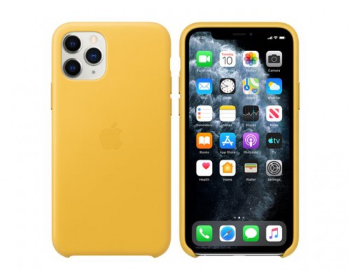 APPLE iPhone 11 Pro Leather Case - Meyer Lemon