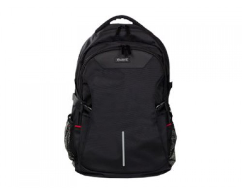 EWENT Global Notebook Backpack 15.6inch black with USB connection