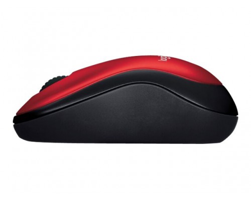 LOGITECH M185 Wireless Mouse - RED - EWR2