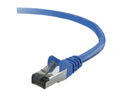 BELKIN Patchcable Cat6 STP 100cm blue bag