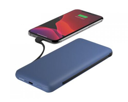 BELKIN 10K PD Power Bank with Integrated Cables USB-C and Lightning