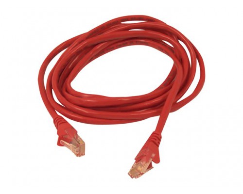 BELKIN CAT6 SNAGLESS UTP CABLE RED 3M