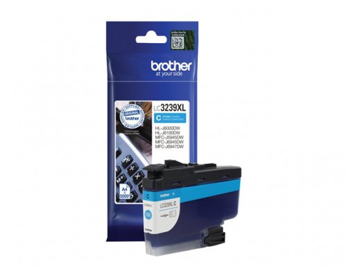 BROTHER LC-3239XLC Cyan Ink 5000 pages