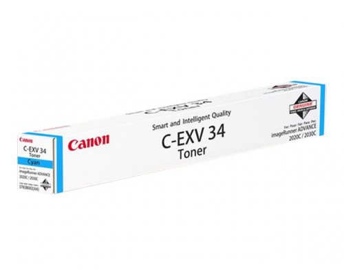 CANON C-EXV 34 toner cyaan standard capacity 19.000 paginas 1-pack