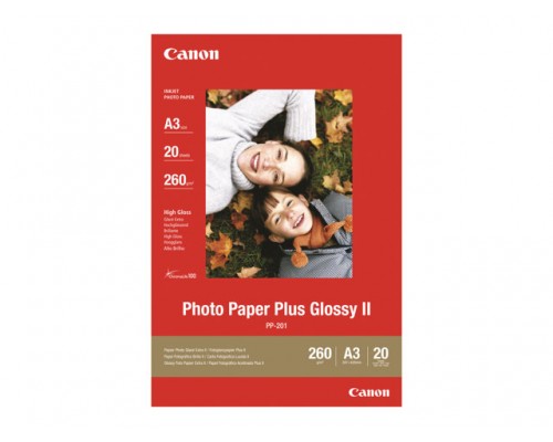 CANON PP-201 plus photo paper 260g/m2 A3 20 sheets 1-pack