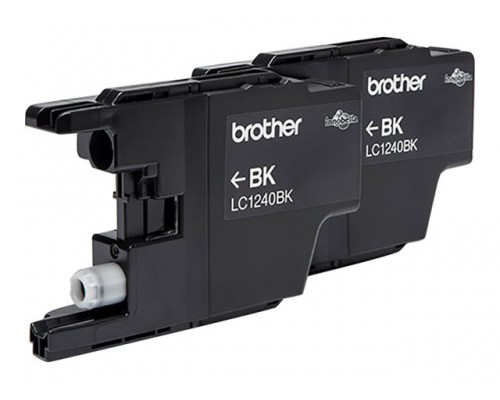 BROTHER LC1240BKBP2DR Twinpack 2 x black