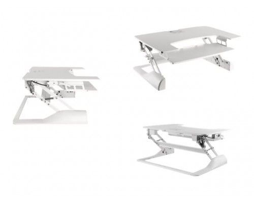 NEOMOUNTS BY NEWSTAR Workstation - stand-sit workplace solution height adjustment: 13-50 cm