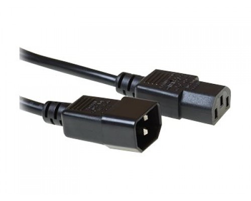 EWENT EW9186  230V Extension Cable C13 - C14 1.8 Meter