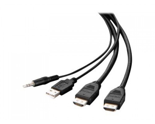 LINKSYS DUAL HDMI USB AUD Cable
