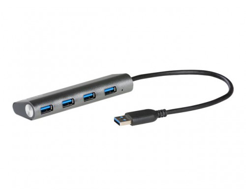 I-TEC USB 3.0 Metal Charging HUB 4 Port with power adaptor 4x USB charging port. For Tablets Notebooks Ultrabooks PC